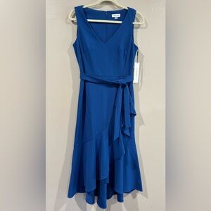 NWT Calvin Klein Blue Dress Size 8